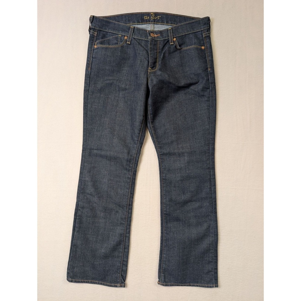 Old Navy The Flirt Womens Jeans Size 10 Short  Mid Rise Bootcut Cotton Blend